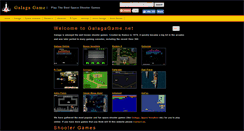 Desktop Screenshot of galagagame.net