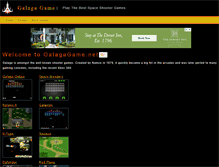 Tablet Screenshot of galagagame.net
